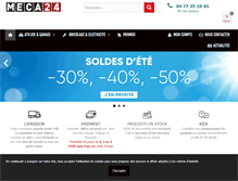 Tablet Screenshot of meca24.com